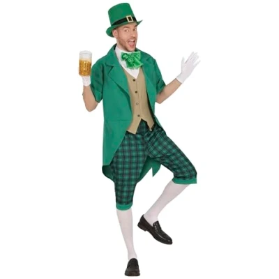 Imagen de FIESTAS GUIRCA Disfraz de Irlandés Saint Patrick&#039;s Day para Hombre