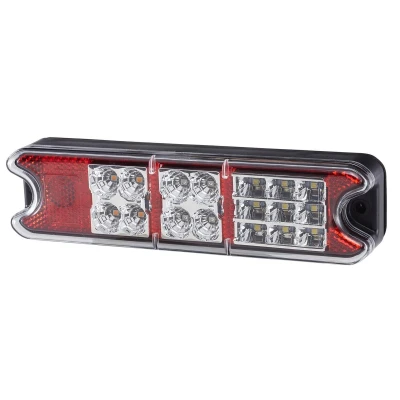 Imagen de HELLA 2VP 357 021 011 Piloto posterior izquierda, derecha Rojo, transparente negro VALUEFIT norauto, oscaro, mister auto