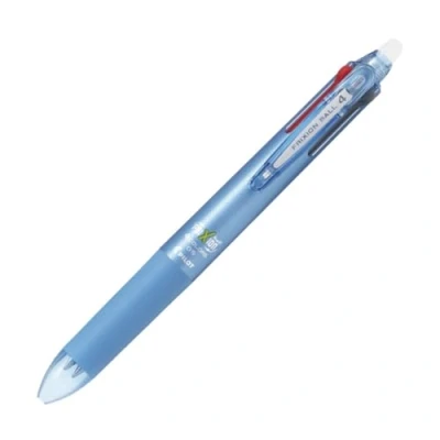 Imagen de Pilot Bolígrafo de punta redonda (4 unidades, 0,5 mm, extra fino, 4 colores: negro, rojo, azul y verde), color claro (LKFB 80EF LB)
