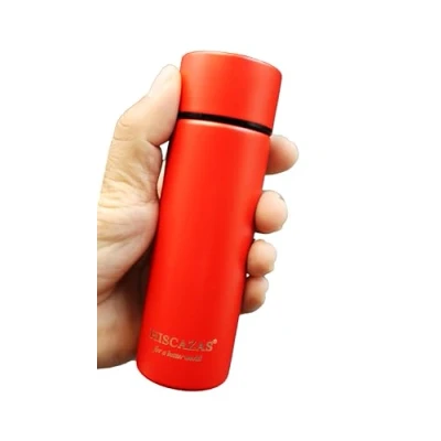 Imagen de Termo pequeño, 150 ml, de acero inoxidable Dopper, #316, mini botella fácil sostener (rojo)