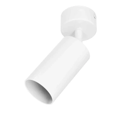 Imagen de Jandei Aplique Foco Giratorio y Ajustable para Techo o Pared. Orientable Perfecto Cocina, Dormitorio, Sala...Bombilla GU10 No Incluida. (Blanco)