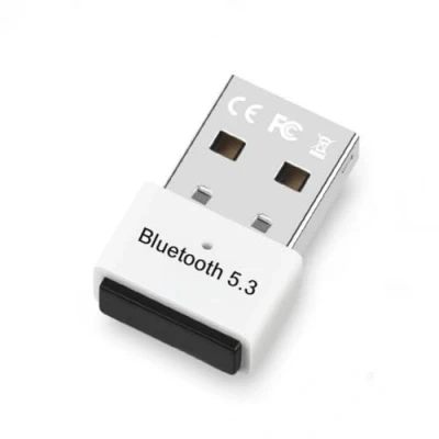 Imagen de Adaptador Bluetooth 5.3 para PC Windows 7/8.1/10/11,Mini USB Transmisor &amp; Receptor，Plug Play Ordenador, Portatil, Ratón, Teclado, Altavoz