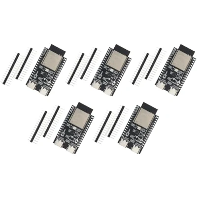 Imagen de TECNOIOT 5 Uds ESP32 C6 Placa de Desarrollo Dual Tipo C N16 16MB Flash WiFi + Bluetooth WiFi6