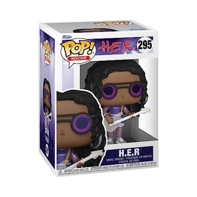 Imagen de Funko Pop! Rocks: H.E.R H.E.R. Figura de Vinilo Coleccionable Idea Regalo Mercancia Oficial Juguetes para Niños y Adultos Music Fans Muñeco Coleccionistas Exposición