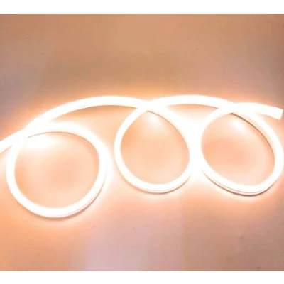 Imagen de Tira LED de neón flexible impermeable IP65, 5 metros, 120 led/m, 12 V cálida