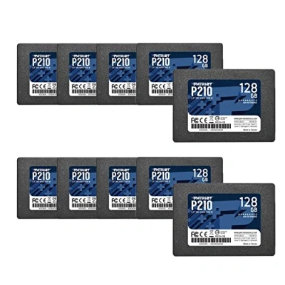 Imagen de Patriot P210 SSD SATA 3 de 128 GB, Disco Interno, 2,5 Pulgadas, Paquete 10, cantidad 10 P210S128G2510