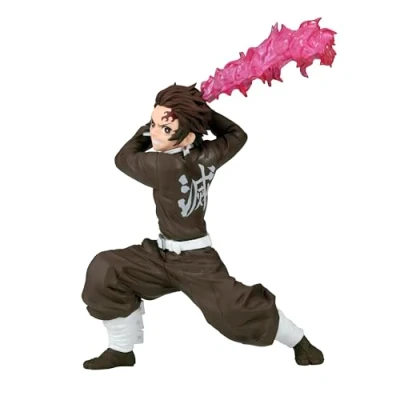 Imagen de Banpresto Figura de Acción Tanjiro Kamado II Demon Slayer: Kimetsu No Yaiba Vibration Stars 13cm BP89092P Multicolor coleccionable Ideal para los fanaticos del anime