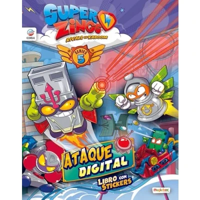 Imagen de Libro de Stickers Superzings Series 5 España