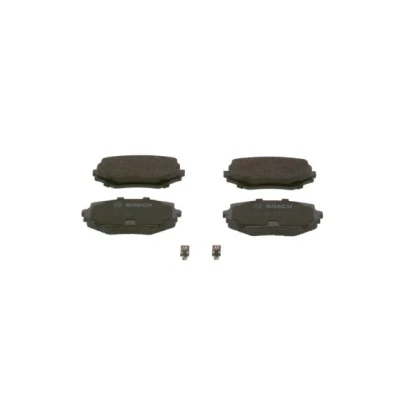 Imagen de BOSCH 0 986 424 669 Juego de pastillas freno Low Metallic con avisador acústico desgaste Chapa antichirridos SUZUKI: Vitara I SUV
