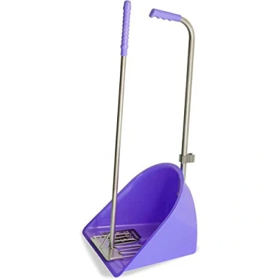 Imagen de TUBTRUGS TD447P Pala recogedora con rastrillo, Color Morado