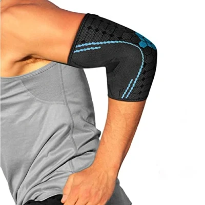 Imagen de bonmedico Coderas para Tendinitis y Epicondilitis Banda de Compresion Brazo, Unisex Soporte Proteccion las Articulaciones del Codo