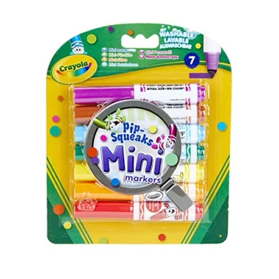 Imagen de Crayola 8337 7 Mini Rotuladores Lavables , color/modelo surtido