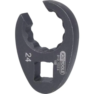 Imagen de KS TOOLS 913.1304 Piezas insertables de llave cubo 24 Acero para herramientas dodecagonal delgado