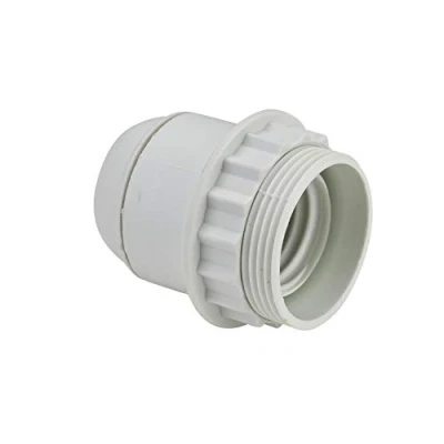 Imagen de Portalamparas E27 De 1/2 Rosca Plastico Blancio
