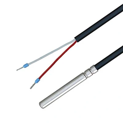 Imagen de iOVEO 035HP34202 NTC 2KOHM Sensor de temperatura con cable PVC hasta 105 C, probeta temperatura, calefacción, NTC, 2 metros, multicolor