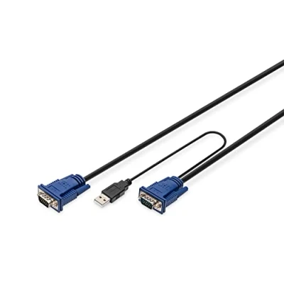 Imagen de Digitus Ds 19232 Cable Para Video, Teclado Y Ratón (kvm) Cables Ratones