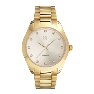 Imagen de Sif Jakobs Joelle Mujeres Reloj Oro SJ W1042 CZ YG