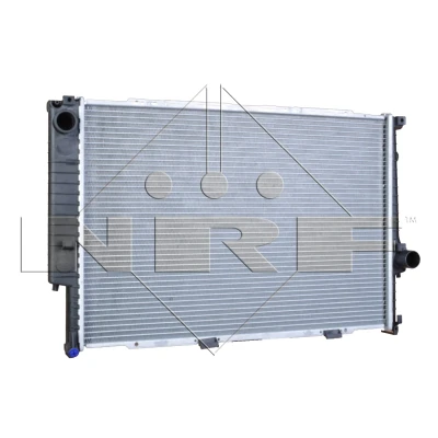 Imagen de NRF EASY FIT 509625 Radiador, refrigeración del motor Aluminio 611 435 34 con clip de émbolo Aletas soldadas BMW: 5 Berlina, Touring