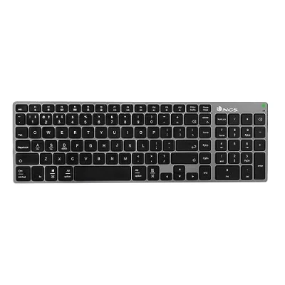 Imagen de Teclado Ngs Multi device Qwerty Español Negro