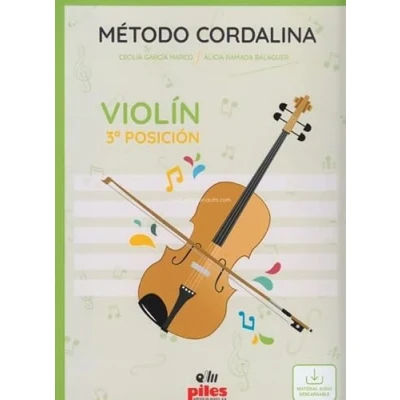 Imagen de Método Cordalina Violín 3. 3ª Posición
