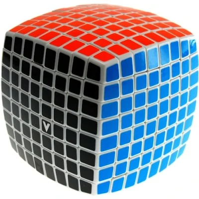 Imagen de V Cube 8 x White Pillow, Professional, Fast, and Smooth, Speed Cube, Puzzle, Fidget Toy