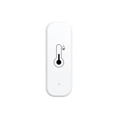 Imagen de GERUI Termómetro inteligente WiFi, higrómetro, mini temperatura interior digital y sensor de humedad, humedad ambiente aplicación para sótano invernadero, compatible con Alexa/Google