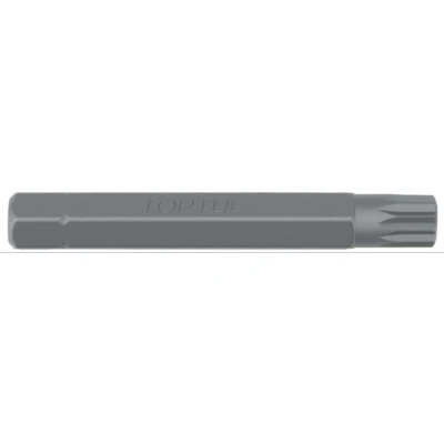 Imagen de Punta de destornillador hexagonal TORX TOPTUL 10 mm 12 kant Spline TM10 Longitud: 75mm