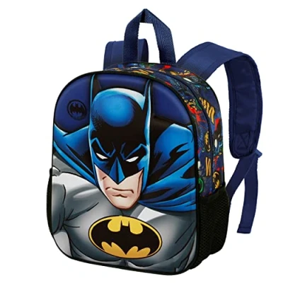 Imagen de DC Comics Batman Rage Mochila 3D Pequeña, Azul, 26 x 31 cm, Capacidad 8.5 L