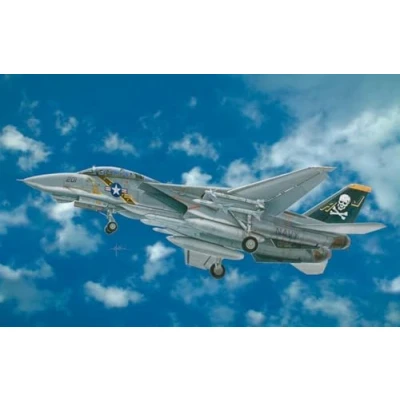Imagen de Italeri 1/48 Italia 2667 1:48 F 14A Tomcat modelismo, Modelo de Suelo, Hobby, Pegado, Kit plástico, detallado, Color unpainted, Talla única