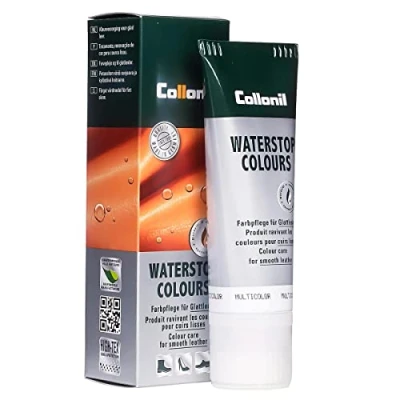 Imagen de Collonil Waterstop Classic Care y crema impermeabilizante para cuero liso, marrón oscuro, Talla única