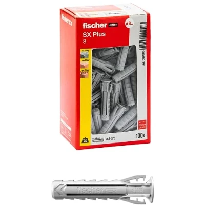 Imagen de Fischer 567608 Tacos, Gris, 8x40 mm