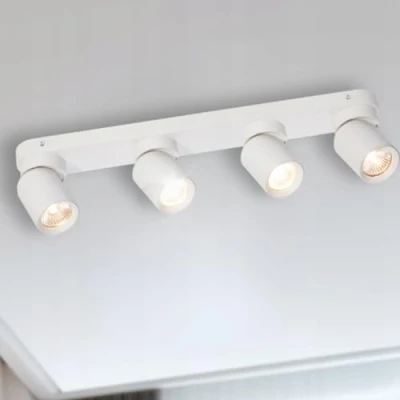 Imagen de Miratic Lampara de Techo con Fuente Luz GU10 Reemplazable 12 W máx. (bombilla no incluida) Lámpara Aplique Pared Interior Focos