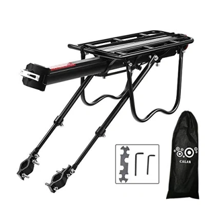 Imagen de Portaequipajes trasero de aluminio para bicicleta Ideal practicar ciclismo