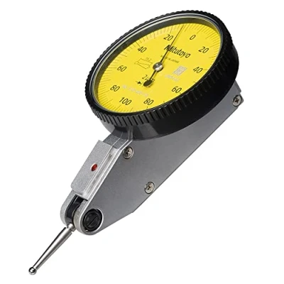 Imagen de Mitutoyo 513 405 10E DIAL TI, BAS, STD 0.2 mm, 1 μm Precisión, 0.002 Amarillo