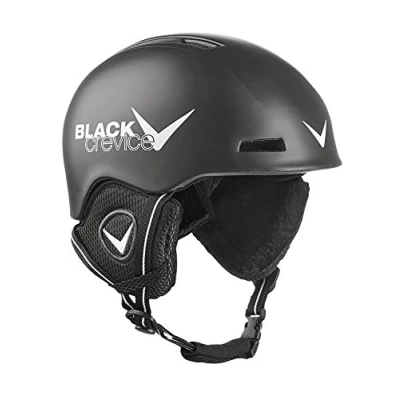 Imagen de BLACK CREVICE Stubai Casco de esquí para niños I Resistente a Golpes con diseño Deportivo Transpirable Tamaño Ajustable (52 54, Negro)