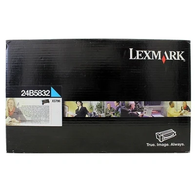 Imagen de XS796de Lexmark 24B5832 toner cian (original)