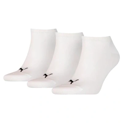 Imagen de PUMA Unisex SNEAKER PLAIN 3P, Calcetines adulto, pack de 3, Blanco (White 300), 47/49 (Talla del fabricante: 047)