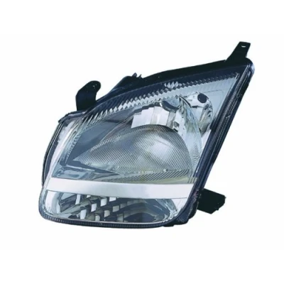 Imagen de PRASCO SZ3204804 Faros izquierda H4 transparente para circulación por la derecha con portalámparas