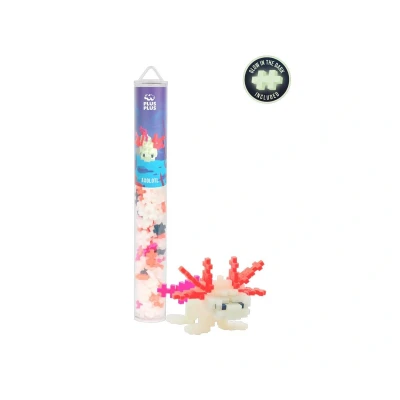 Imagen de PLUS Tubo de 100 Piezas Axolotl Juego construcción para niños a Partir 3 años PP4310