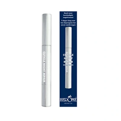 Imagen de Herome Aceite Reparador de Cutículas Nocturno 1,9ml formato Lápiz, Tratamiento Hidratante y para Dañadas e Inflamadas, Resultados en 7 días