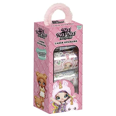 Imagen de NA!NA!NA! NaNaNaNa Surprise 620070 Caja de pegatinas con purpurina para scrapbooking y manualidades