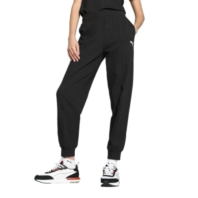 Imagen de Puma Hochgeschnittene Pantalones deportivos, Mujer, Talla: Medium, Black