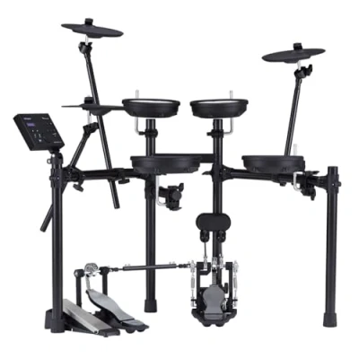 Imagen de Roland Kit de V Drums electrónico TD 07DMK Mítico parche malla doble capa con expresión y ejecución superiores Bluetooth USB para grabar audio datos MIDI