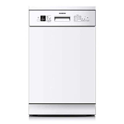 Imagen de Lavavajillas Infiniton DIW 4510W, Independiente, 10 servicios, 7 programas, 47dB, 45cm, Extra Drying, Blanco