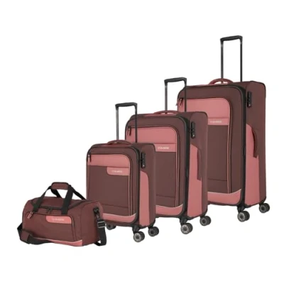 Imagen de Travelite VIIA Juego de maletas, Talla: One Size, Spring rose