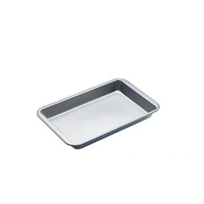 Imagen de KC BLUE Bandeja para Asar Antiadherente, Plata, Gris, 31.5 x 20 3.5 cm
