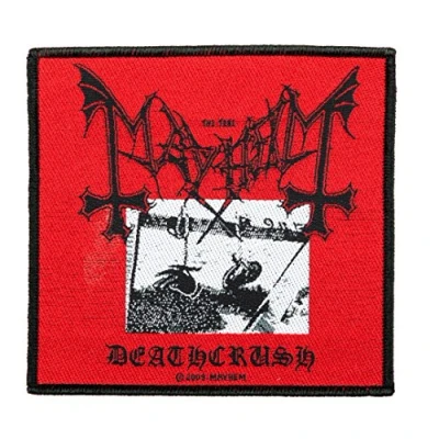 Imagen de Mayhem parche para coser death Rush Patch tejido y con licencia.