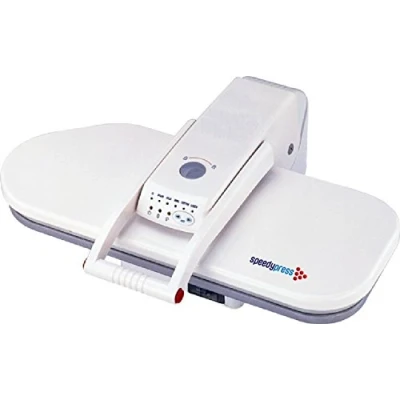 Imagen de Avanzada Prensa de Planchado a Vapor por Speedypress Tamaño Regular (64cm x 27cm, 1,400 vatios) Para un Ultrarrápido (con Una Funda Extra GRATIS y Arpillera Espuma con PVP 45,00 , Además Otros Accesorios)