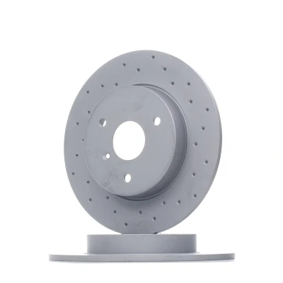 Imagen de ZIMMERMANN SPORT COAT Z 405.4100.52 Disco de freno 280 9 4/3 3 112 macizo, perforado revestido altamente carbonizado SMART: Fortwo I Coupé