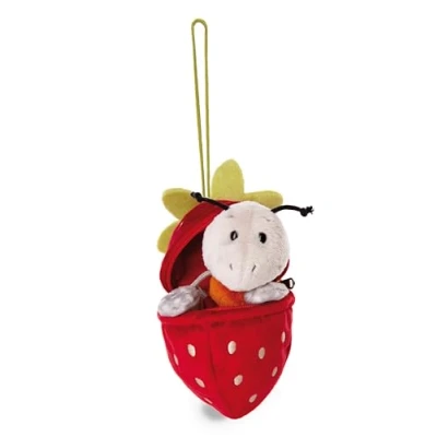 Imagen de NICI Peluche Hormiga Enzi 13cm I en Fresa como Colgante de Verde para los Amantes Peluches 49434